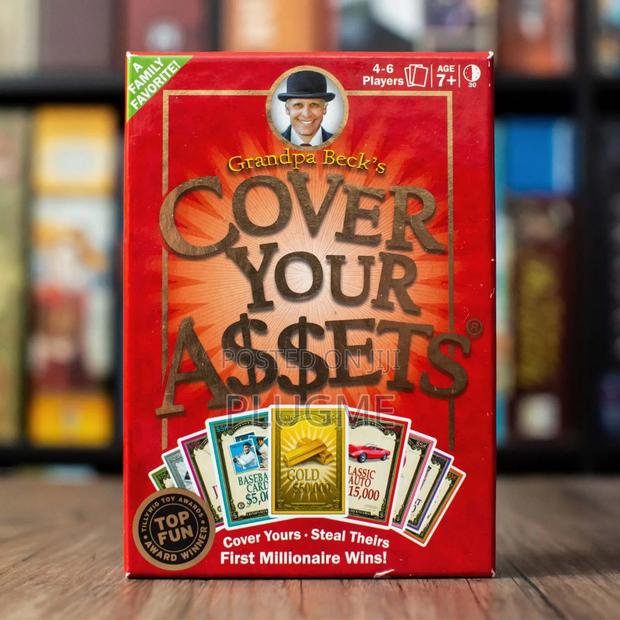 Cover Your Assets Card Game - main view