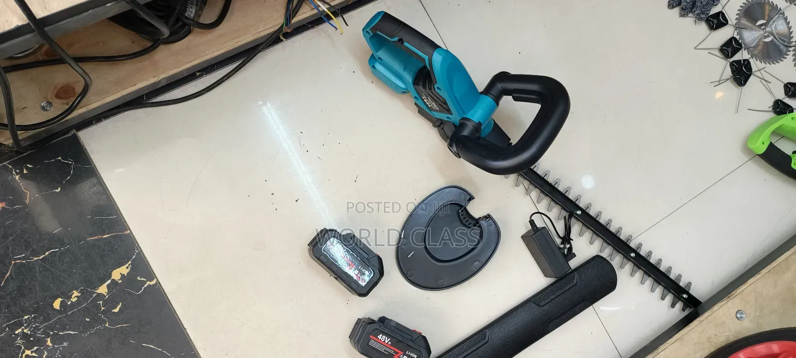 Available Rechargeable Hedge Trimmer