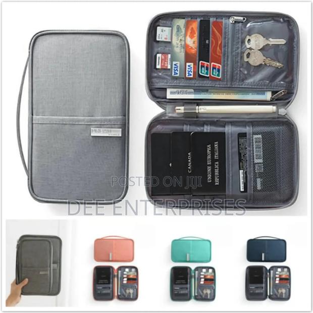 Multifunctional Travel Passport and Document Organizer