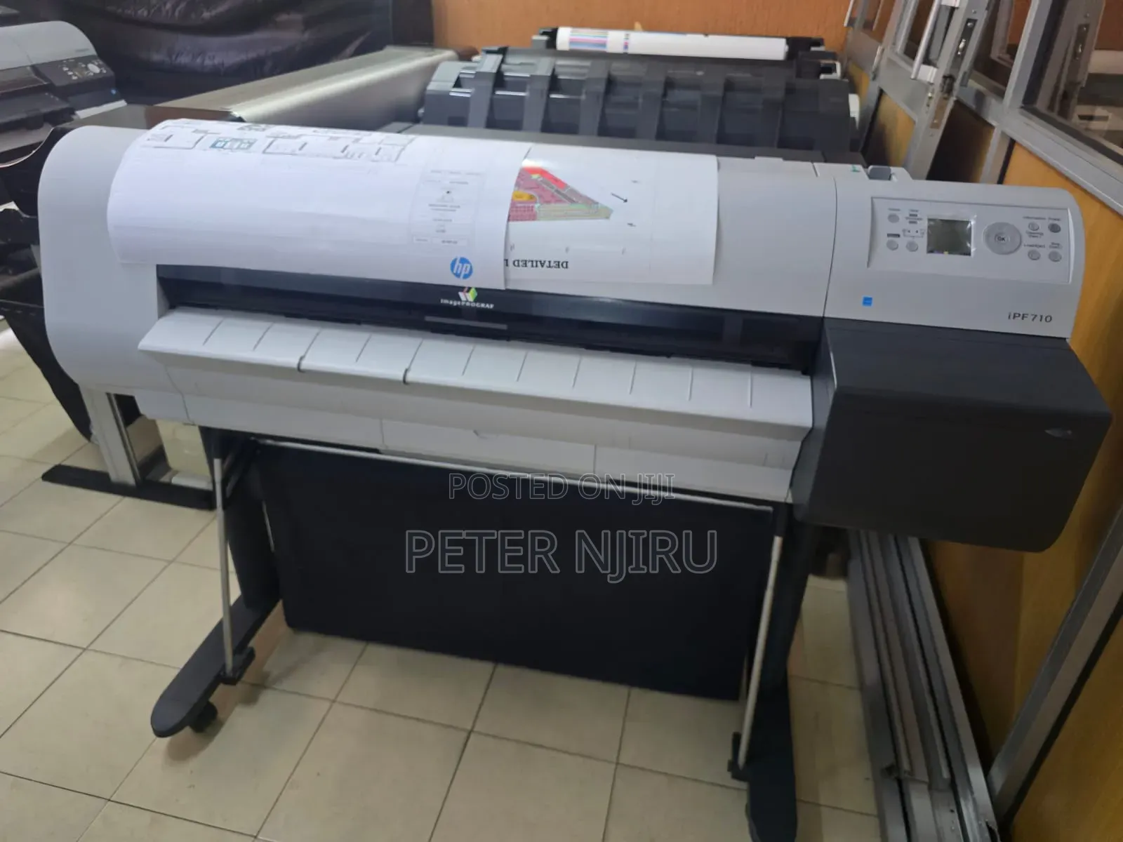 Canon Imageprograf Ipf710 Wide Format Printer