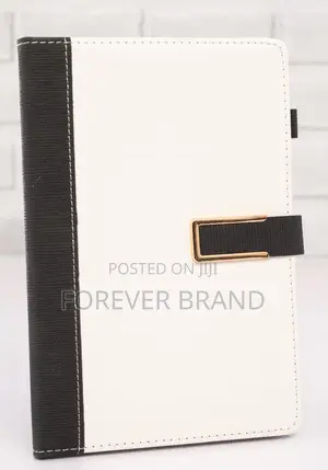 Metallic Closure Notebook