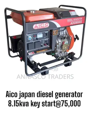 Aico Japan Diesel Generator 8.15kva Key Start