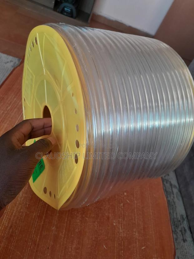 Plastic Food Grade PVC Pu Clear Fibre Flexible Pipes 12mm by 8mm