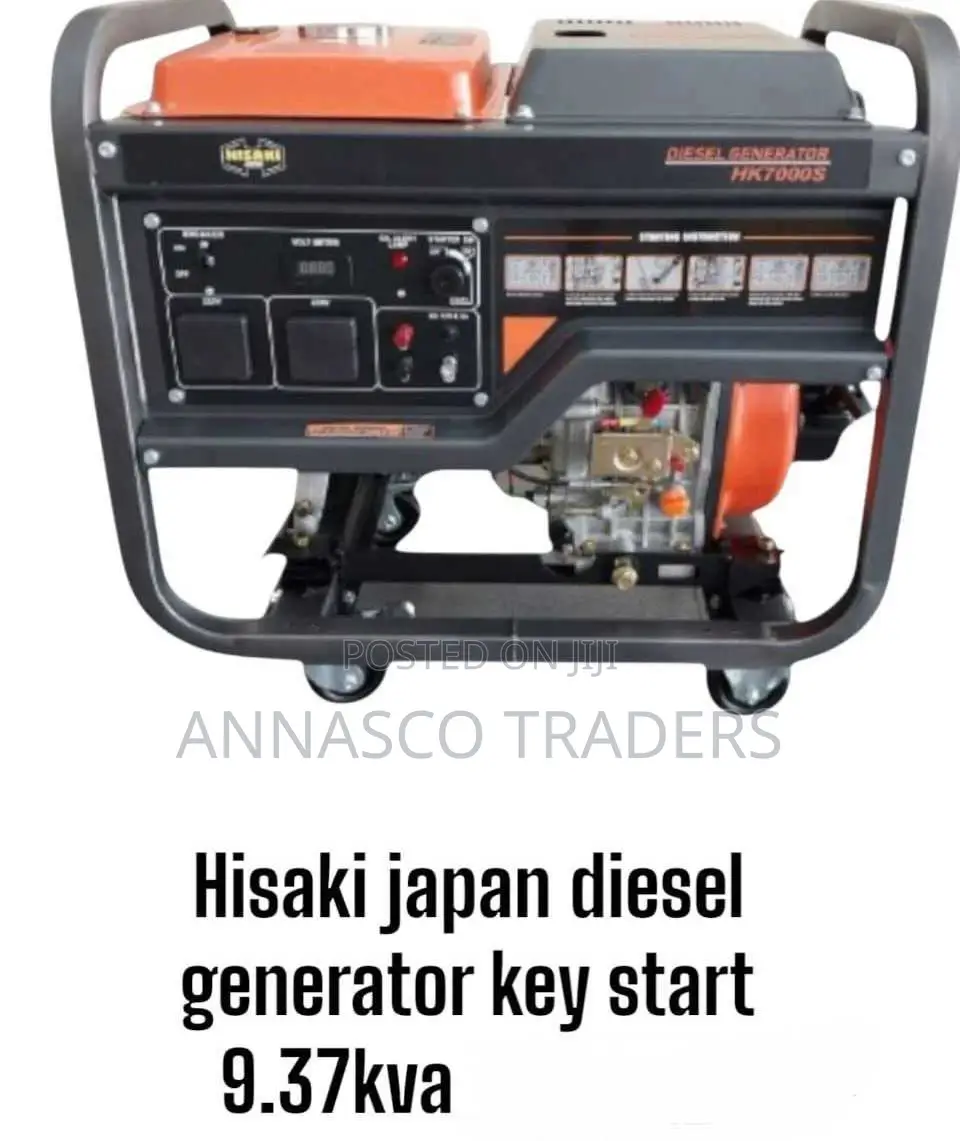 Hisaki Japan Diesel Generator Key Start 9.37kva