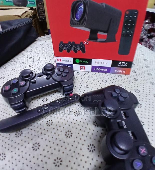 Portable Projector Original With Game Controller, 1080p Support - main view