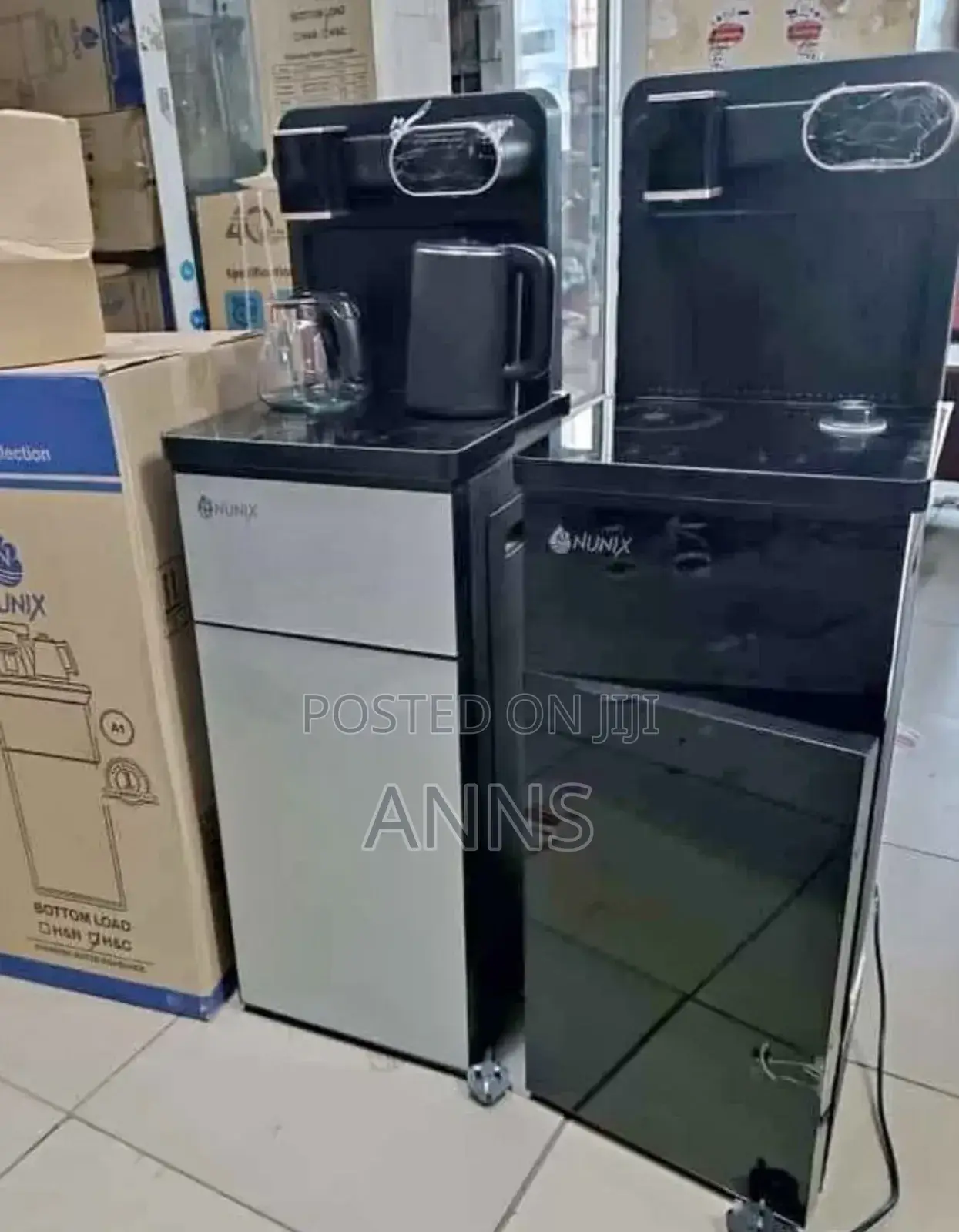 Nunix A1c Bottom Water Dispenser Plus Remote Control and Heater Jug