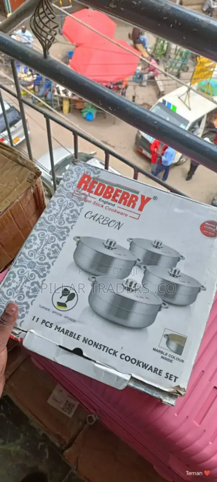 Redberry Sufuria Set
