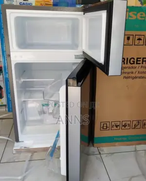 Hisense Ref091dr-91l Double Door Refrigerator+5 Years Warranty Hs91'