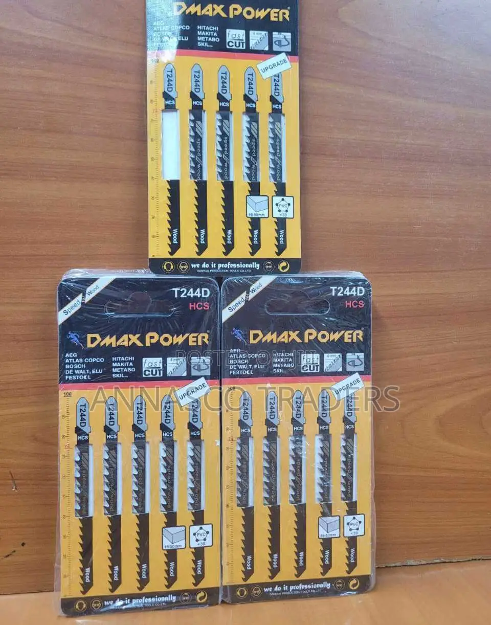 Dmax Power Jigsaw Blades 5pcs
