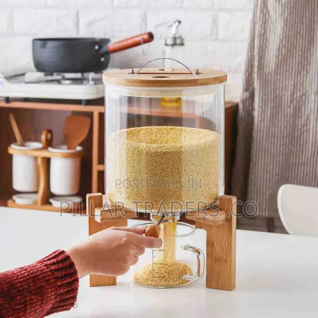 Glass Cereal Dispenser - main view