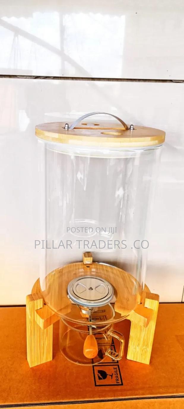 Glass Cereal Dispenser - thumbnail 2