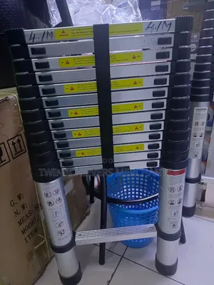 4.1mtrs Aluminium Telescopic Ladder