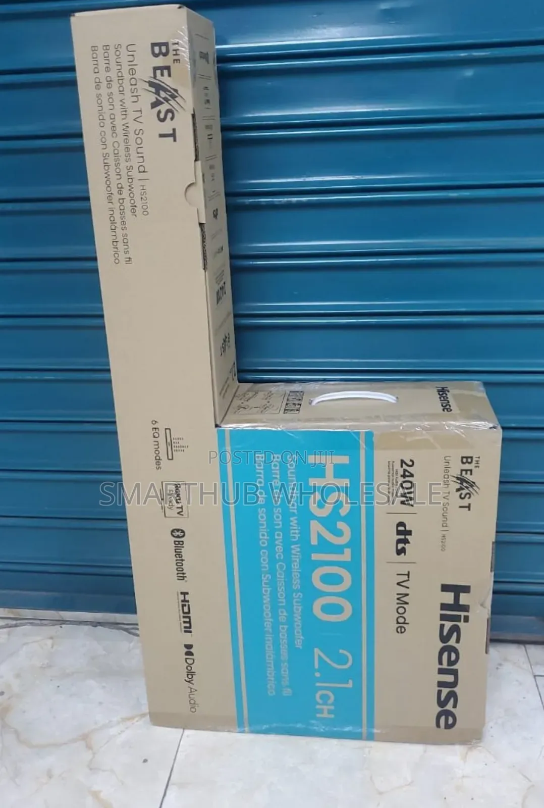 Hisense 240 Watts 2.1ch Hs2100 Hisense Sound Bar