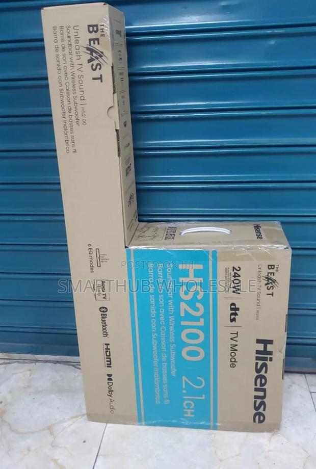 Hisense 240 Watts 2.1ch Hs2100 Hisense Sound Bar