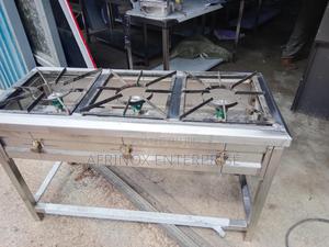 3-Burner Gas Cooker – Durable Efficient - thumbnail 2