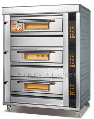 6-Tray 3-Deck Commercial Oven – Bake Like a Pro in Bakery - main view