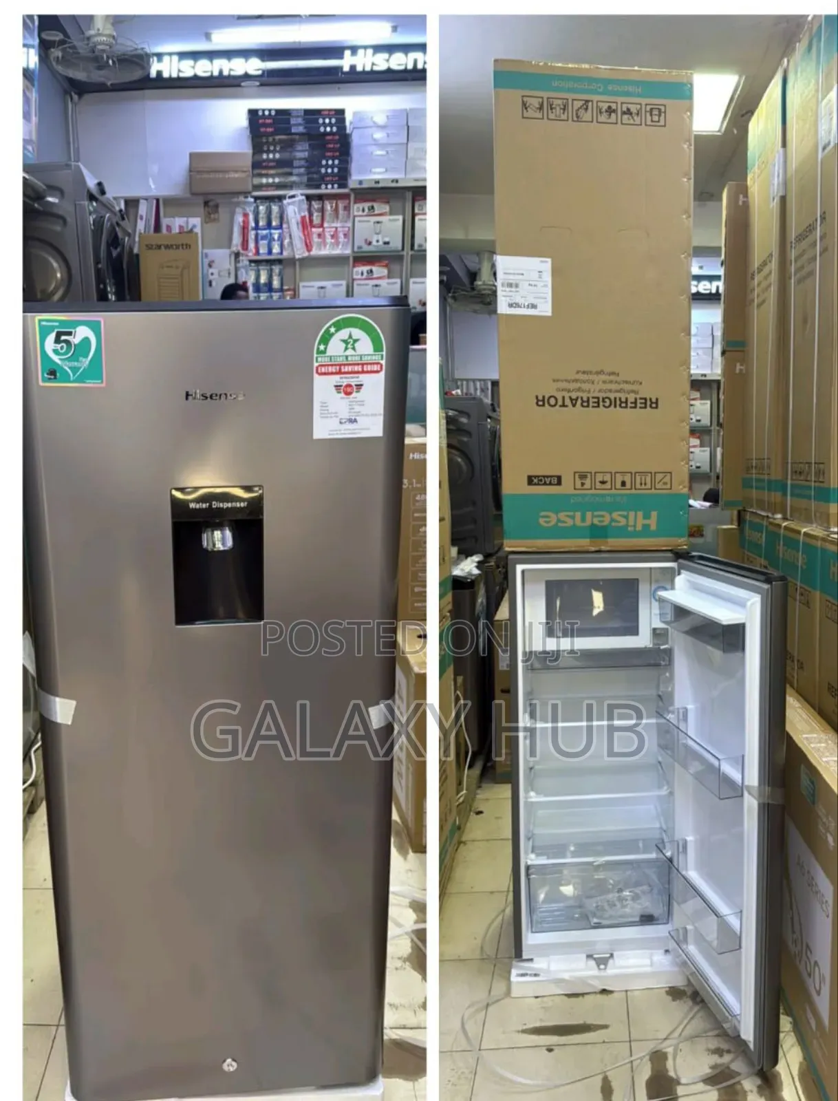Hisense Fridge 176 Liters With Dispenser Ref176dr Single Door