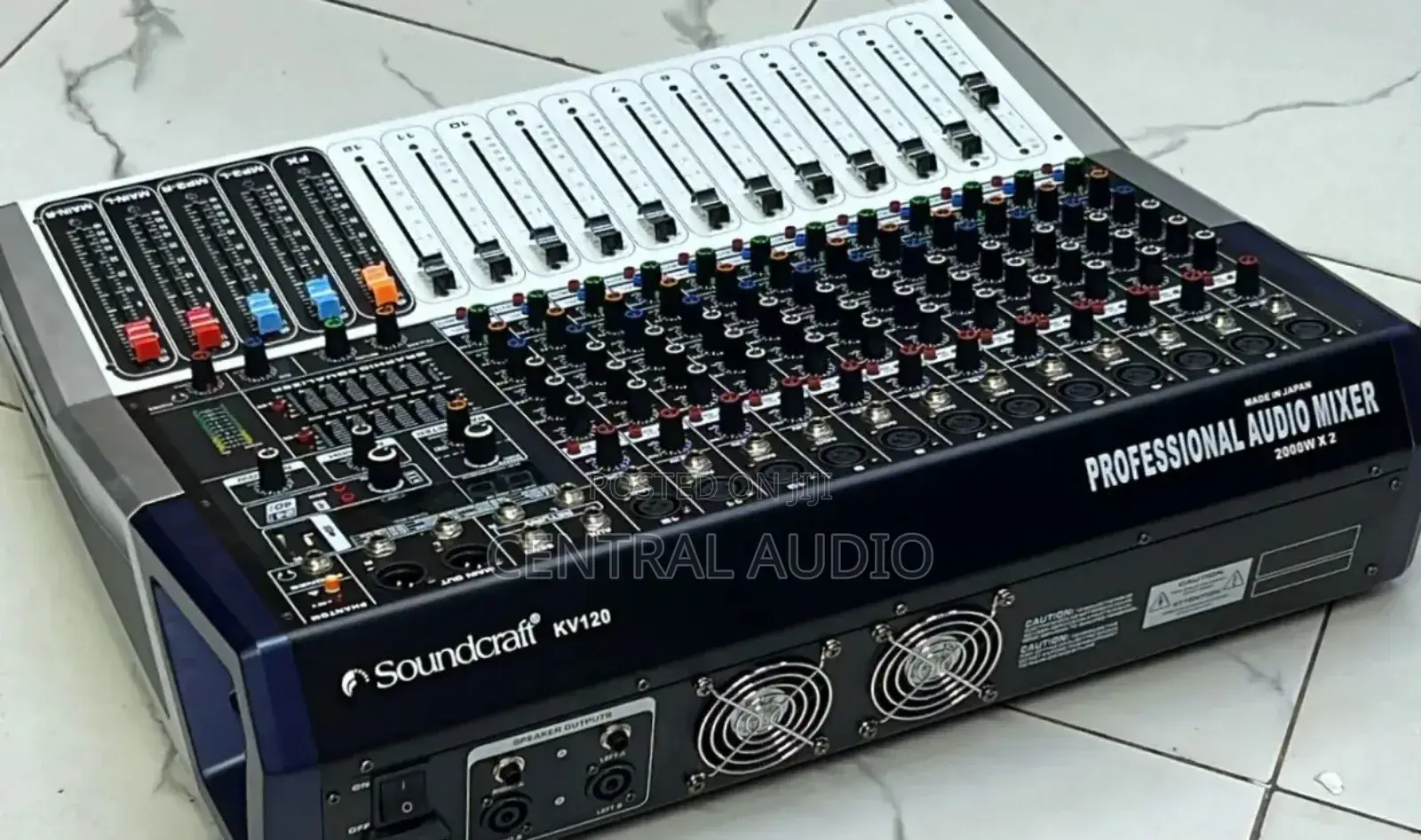 Pro Mixer Kv120 12 Channel Powered Mixer