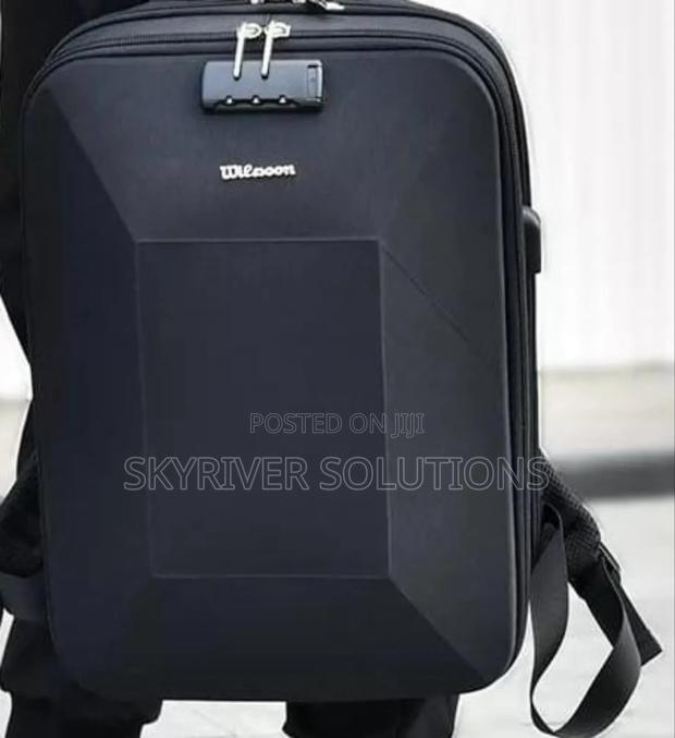 Wirlsoon With Silver Handle Backpack