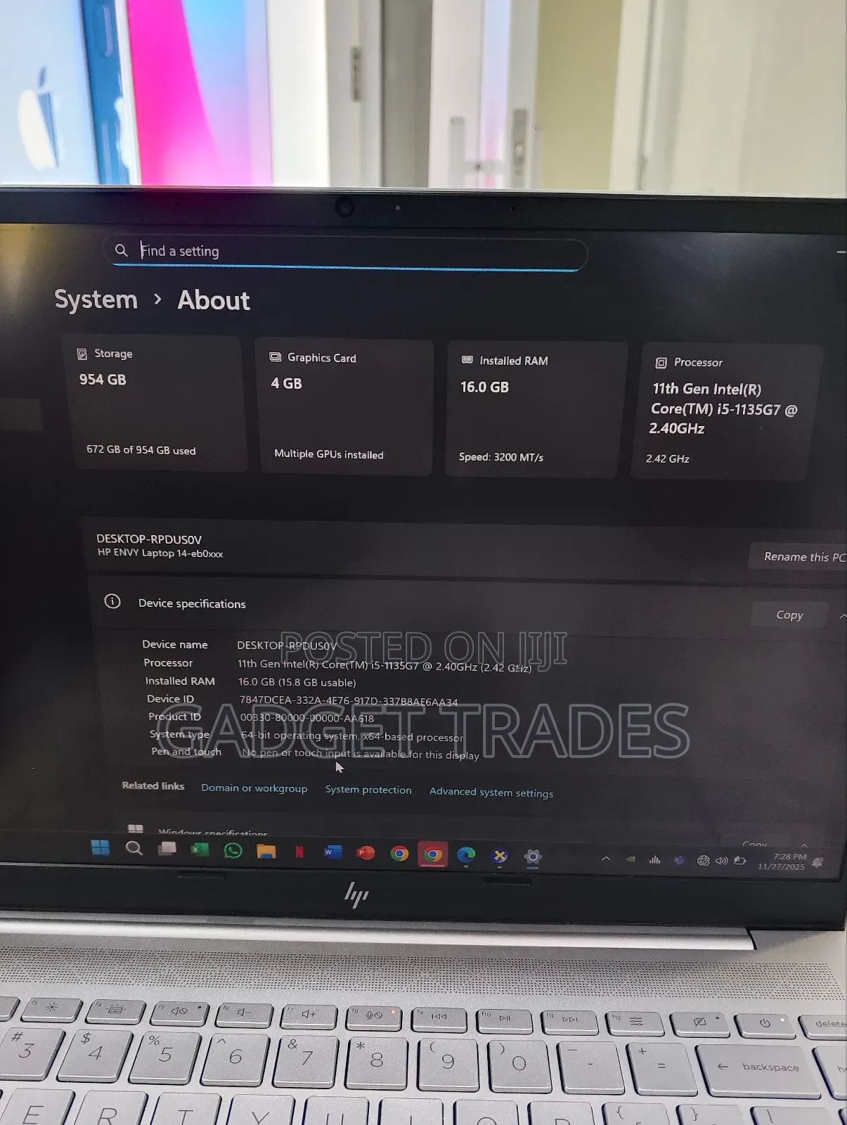 Laptop HP Envy 14 16GB Intel Core I5 SSD 1T