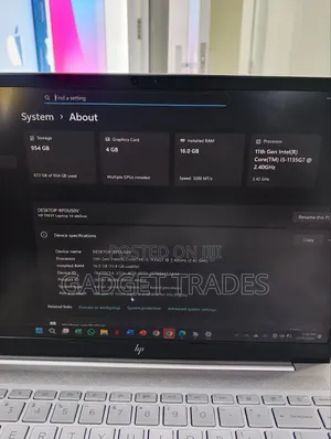 Laptop HP Envy 14 16GB Intel Core I5 SSD 1T