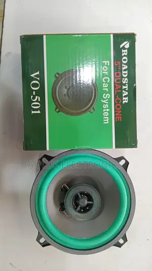 Roadstar 5" Dual-Cone Car Speaker, Model Vo-501