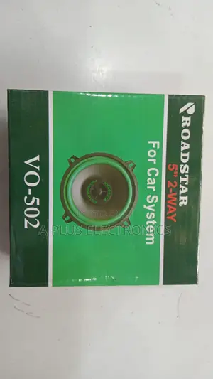 Roadstar 5" Dual-Cone Car Speaker, Model Vo-501
