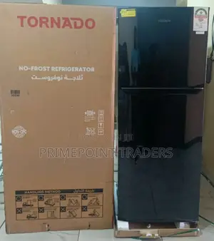 Tornado 304l Double Door Fridge, Total No Frost, Big Icecube Maker,
