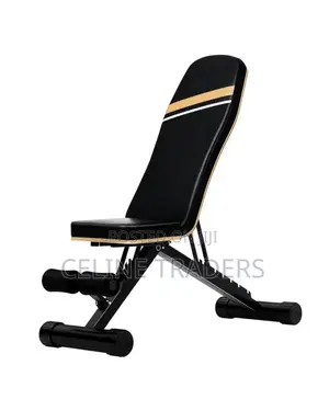Foldable Sit-Up Strength Training Bench – Durable Steel Frame