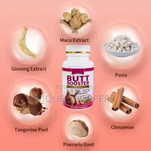 Hip Booster Pills, Natural Buttock Enlargement Capsules, Firming And