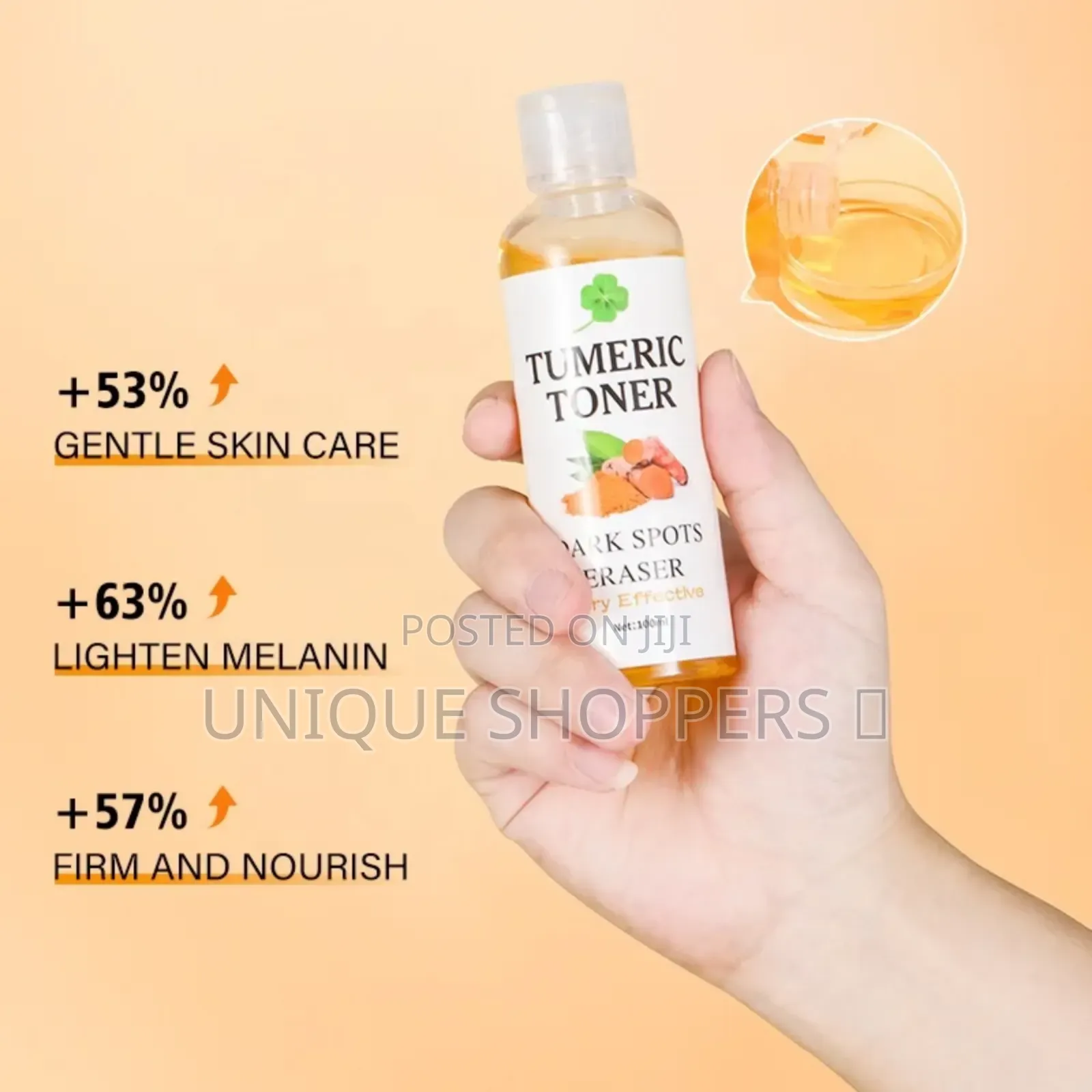 Dark Spots Remover Corrector Serum Tumeric Toner Acne Remover Fade Dar