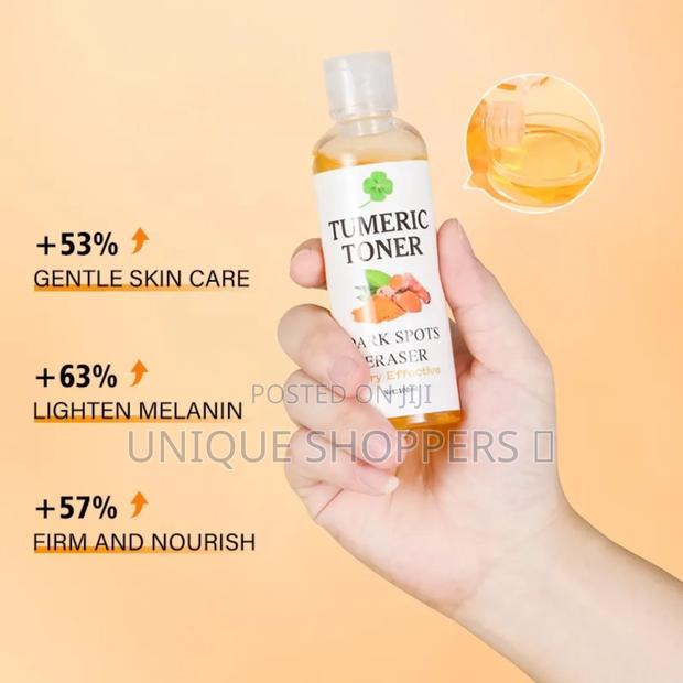 Dark Spots Remover Corrector Serum Tumeric Toner Acne Remover Fade Dar - thumbnail 3