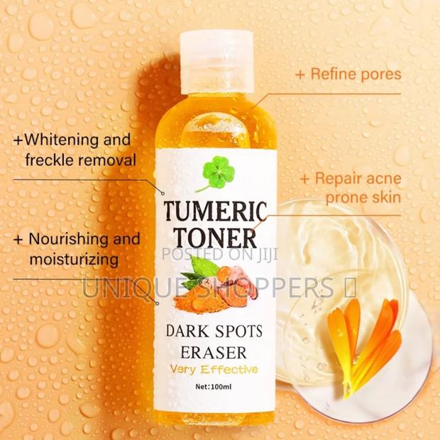 Dark Spots Remover Corrector Serum Tumeric Toner Acne Remover Fade Dar - thumbnail 4