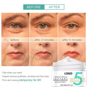 Vova 5 Seconds Instant Wrinkles Removal Cream Active Retinol Lifting