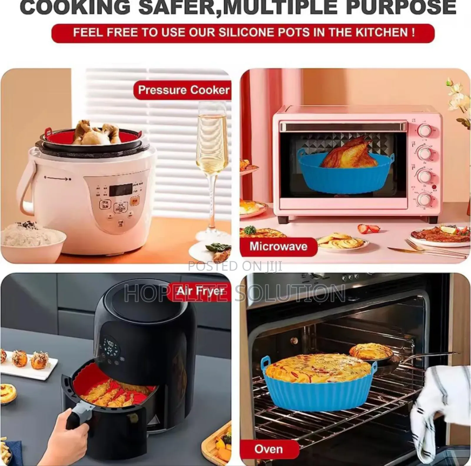 Reusable Air Fryer Silicone Insert