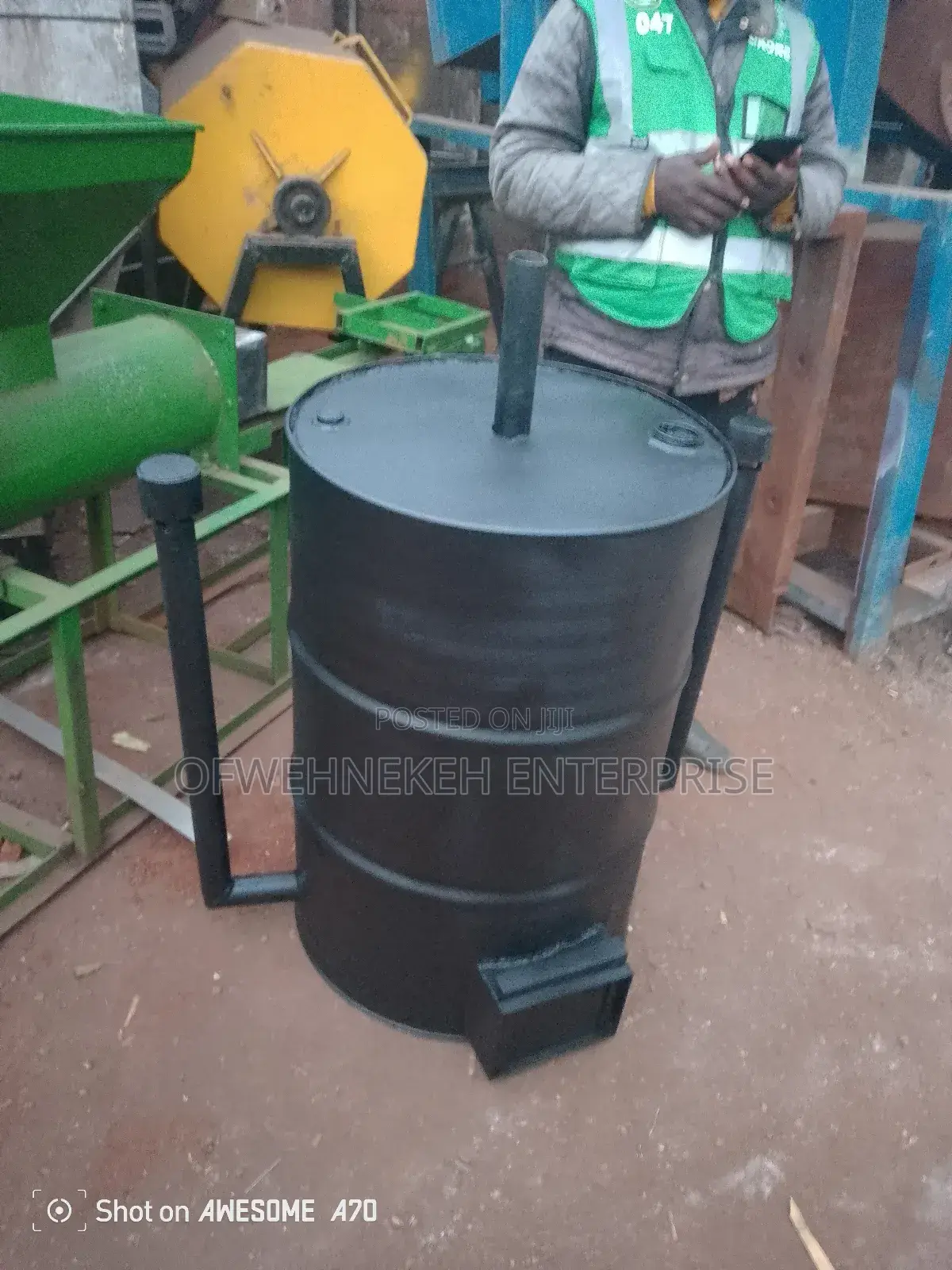 Charcoal Carbonaizer Machine