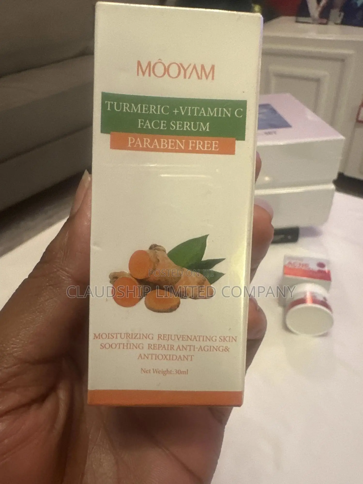 Tumeric Vitamin C Anti-Aging Antioxidant Face Serum