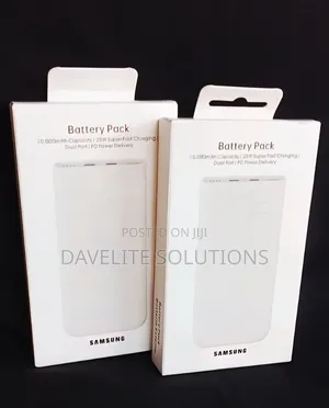Original Samsung Powerbank, 10,000mah, 25w Fast Charging