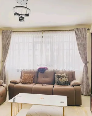 Living Room White Curtains