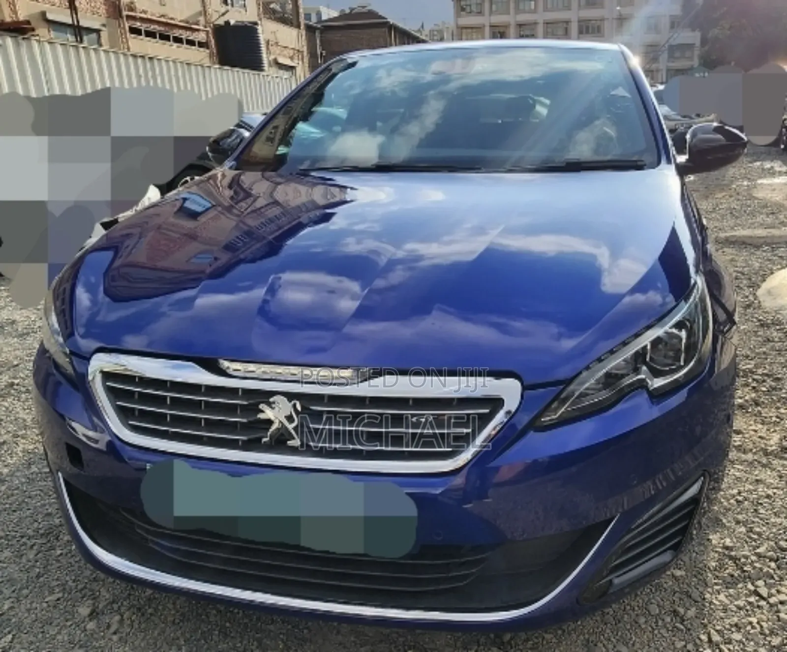 Peugeot 308 2017 Blue