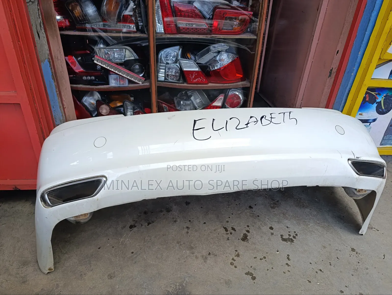 Mark X Back Bumper Old Model Complete With Covers
