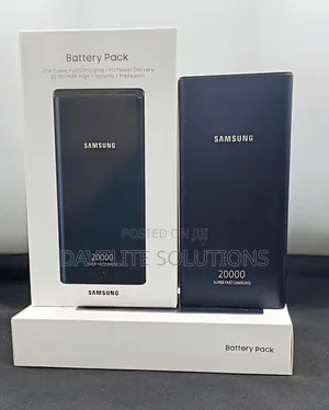 Samsung Powerbank, 20000mah, Super Fast Charging Battery Pack