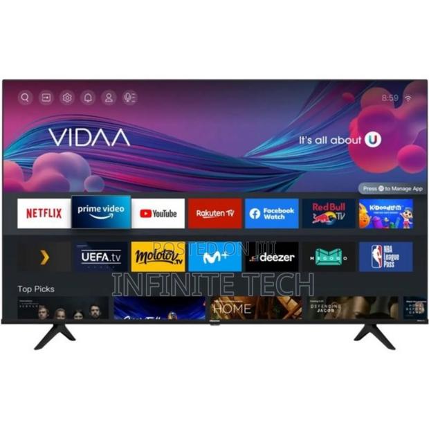 Hisense 50 Inch Smart 4k Uhd Tv 50a6 - main view