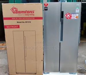 2 Door Silver Side by Side Refrigerator-*430ltrs