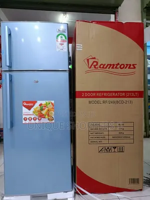 *Ramtons* ( Rf/249 )- *213 Ltrs* 2 Door Direct Cool Fridge Blue