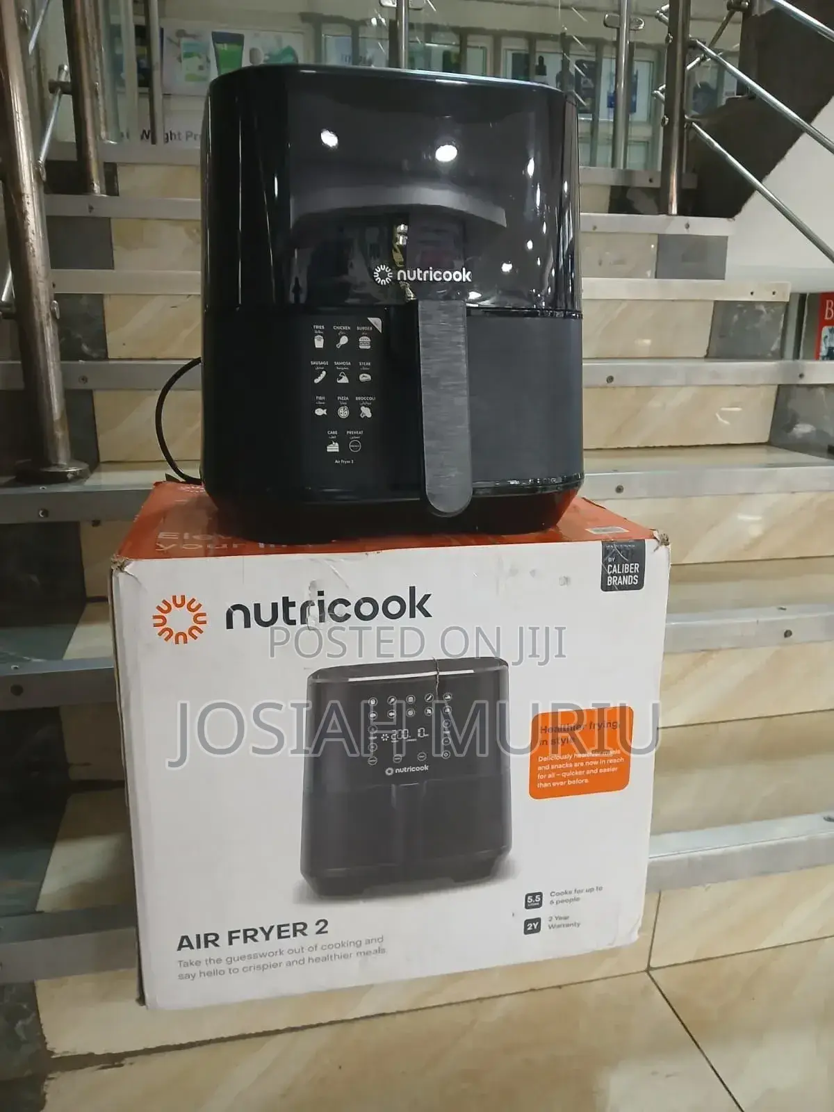 Nutricook Nc-Af205k 2 Rapid Air Fryer 5.5l