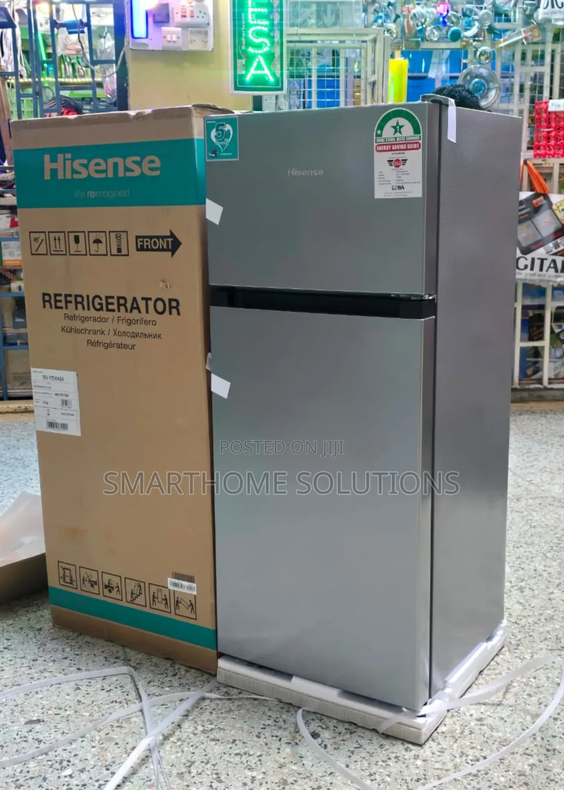 Hisense Refrigerator 120 Litres With Double Door