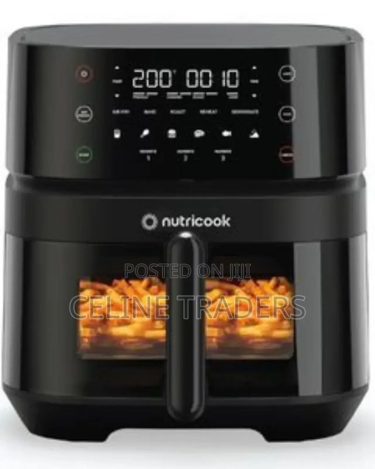 Nutricook 5.5l Rapid Air Fryer – Nc-Af205k, Healthy Oil-Free Cooking