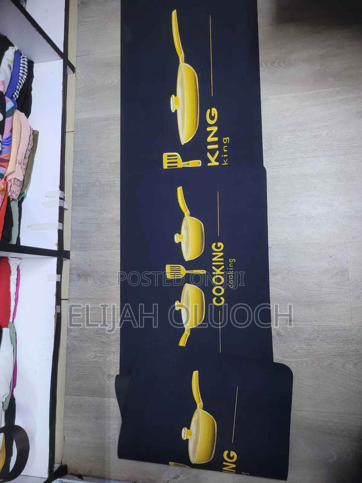 Quality 3pcs Kitchen Rubber Mat Set
