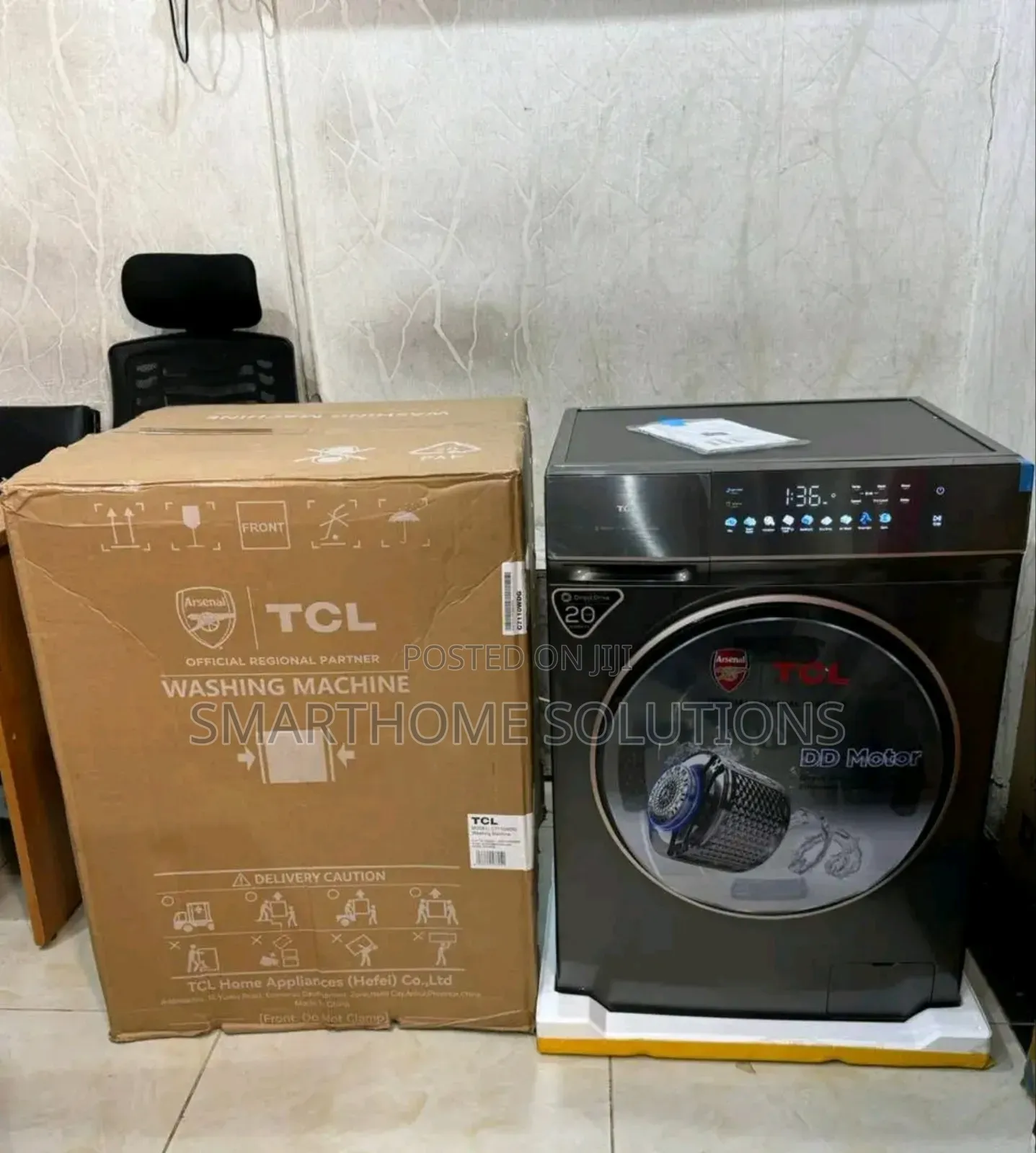 Tcl 10kg P2110flg Front Loading Washing Machine